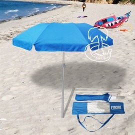 La sombrilla de playa ultraplegable, perfecta para tus escapadas