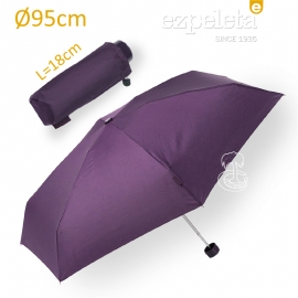 paraguas de bolso morado