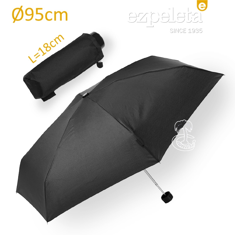 paraguas de bolso negro